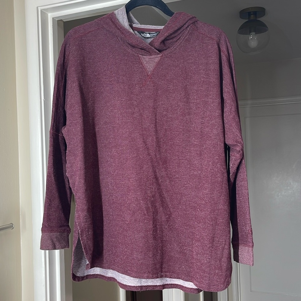 The North Face Men's Maroon Pullover Hoodie